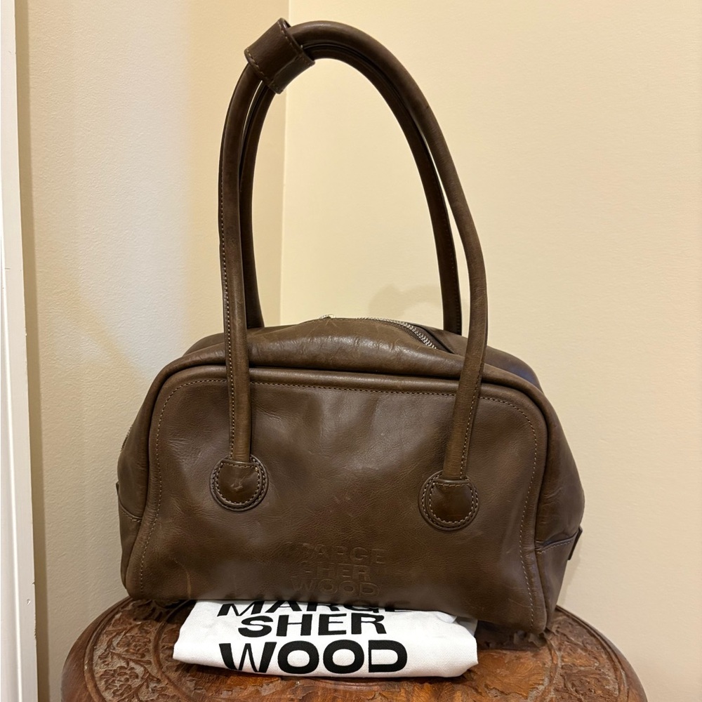 Brown Leather Handbag